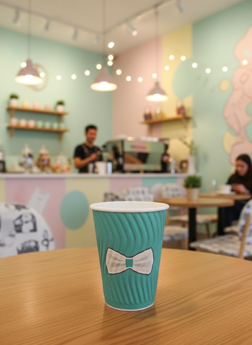 Emboss Kahve Bardakları